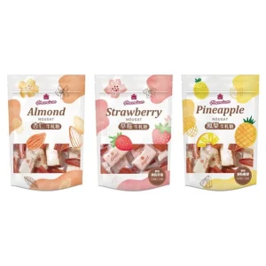 【義美食品】杏仁牛軋糖、草莓牛軋糖、鳳梨牛軋糖