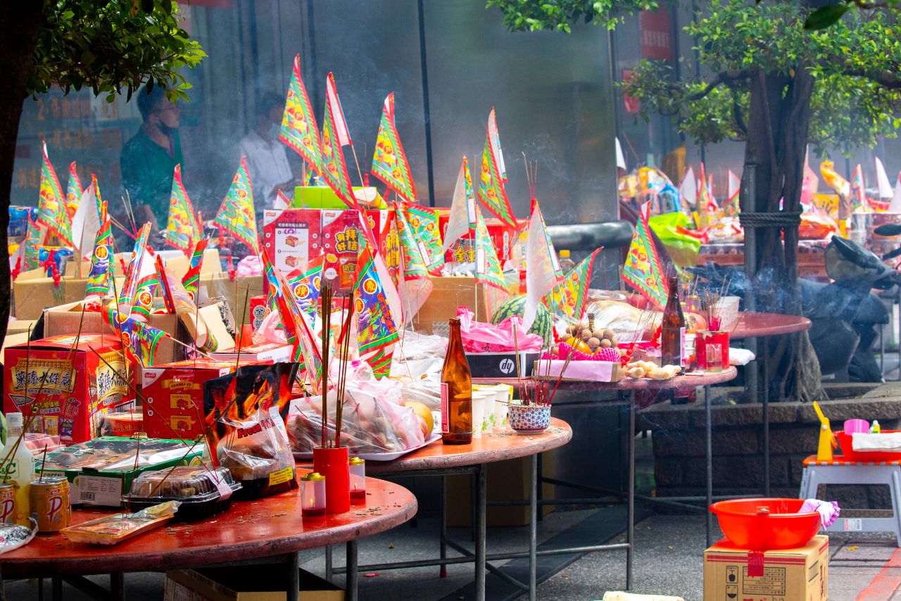 中元普渡供品