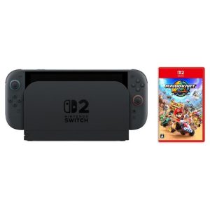 【Nintendo 任天堂】 SWITCH 台灣公司貨 NS2 Switch 2 主機 + 瑪利歐賽車世界遊戲片